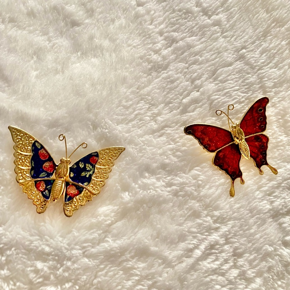 Butterfly Brooches